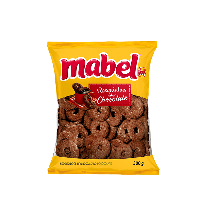 Rosquinha Mabel Sabor Chocolate