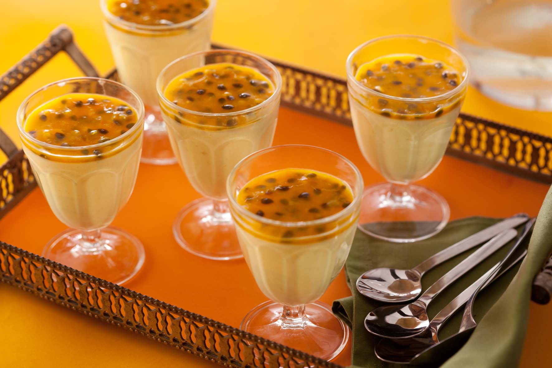 Mousse de maracujá